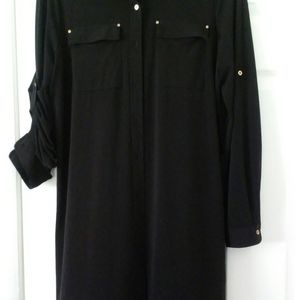 Black Calvin Klein Top/Top Dress/Jumpsuit Accessor
